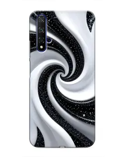 Чохол для Huawei Honor 20 з картинкою «Чорно-біла спіраль» Чохол для Huawei Honor 20 з картинкою «Чорно-біла спіраль»