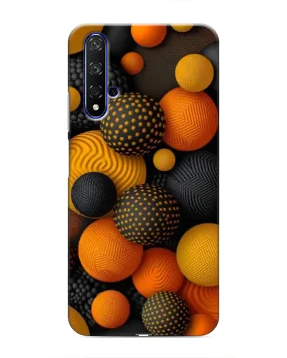 Чохол для Huawei Honor 20 з картинкою «Об'ємні помаранчеві сфери» Чохол для Huawei Honor 20 з картинкою «Об'ємні помаранчеві сфери»