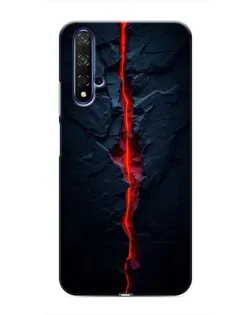 Чохол для Huawei Honor 20 з картинкою «Червона лавова тріщина»