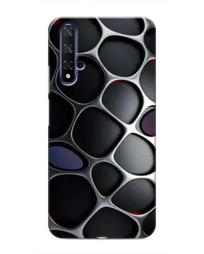 Чохол для Huawei Honor 20 з картинкою «Об'ємна темна решітка» Чохол для Huawei Honor 20 з картинкою «Об'ємна темна решітка»