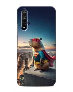 Чохол для Huawei Honor 20 з картинкою «Капі-мен супергерой» Чохол для Huawei Honor 20 з картинкою «Капі-мен супергерой»