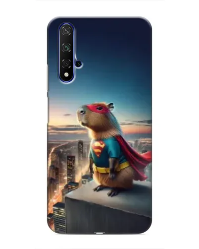 Чохол для Huawei Honor 20 з картинкою «Капі-мен супергерой» Чохол для Huawei Honor 20 з картинкою «Капі-мен супергерой»