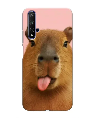 Чохол для Huawei Honor 20 з картинкою «Капібара з язиком» Чохол для Huawei Honor 20 з картинкою «Капібара з язиком»