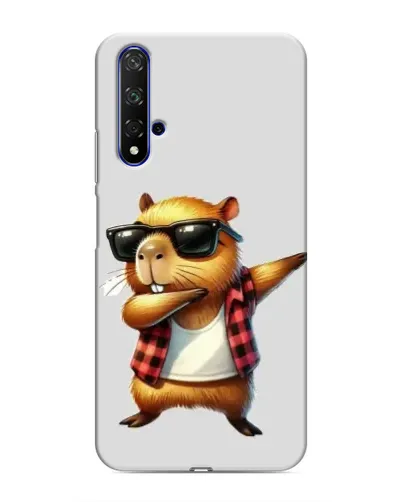Чохол для Huawei Honor 20 з картинкою «Капібара репер даб» Чохол для Huawei Honor 20 з картинкою «Капібара репер даб»