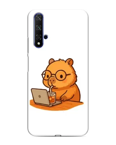 Чохол для Huawei Honor 20 з картинкою «Капібара з ноутбуком» Чохол для Huawei Honor 20 з картинкою «Капібара з ноутбуком»