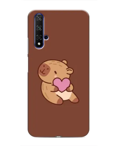 Чохол для Huawei Honor 20 з картинкою «Капібара з серцем» Чохол для Huawei Honor 20 з картинкою «Капібара з серцем»