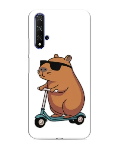 Чохол для Huawei Honor 20 з картинкою «Капібара на самокаті» Чохол для Huawei Honor 20 з картинкою «Капібара на самокаті»