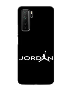 Чохол для Honor 30s з картинкою «Jordan White Logo»