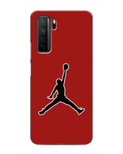 Чохол для Honor 30s з картинкою «Jordan Red Back»