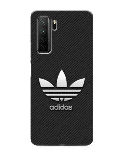Чохол для Honor 30s з картинкою «Adidas Карбонова текстура»