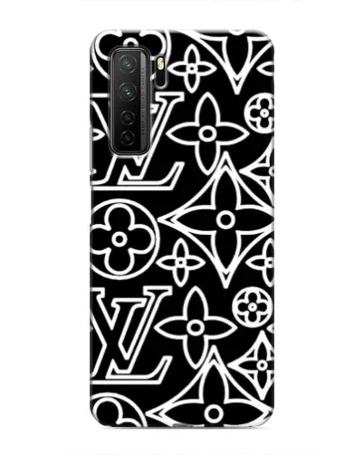 Чохол для Honor 30s з картинкою «Чорно-білий візерунок LV» Чохол для Honor 30s з картинкою «Чорно-білий візерунок LV»