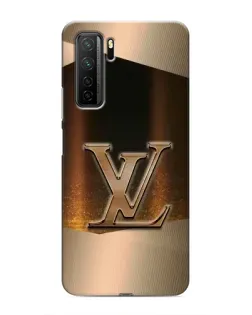Чохол для Honor 30s з картинкою «LV — золоте сяйво»