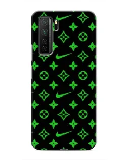 Чохол для Honor 30s з картинкою «Неоновий принт LV»