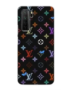 Чохол для Honor 30s з картинкою «Кольорова монограма LV»