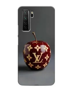 Чохол для Honor 30s з картинкою «Червоне яблуко LV»