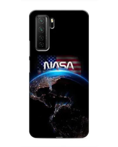 Чехол для Honor 30s с картинкой «Земля из космоса NASA»