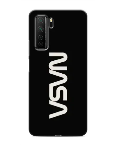 Чехол для Honor 30s с картинкой «NASA — вертикальный логотип»