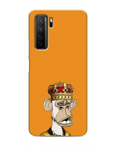 Чехол для Honor 30s с картинкой «Золотая обезьяна Bored Ape»