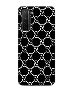 Чохол для Honor 30s з картинкою «Gucci — сітчастий паттерн»