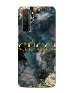 Чохол для Honor 30s з картинкою «Абстрактні квіти Gucci»
