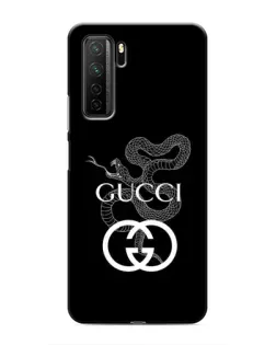 Чохол для Honor 30s з картинкою «Gucci — срібна змія»