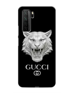 Чохол для Honor 30s з картинкою «Gucci — срібний лев»