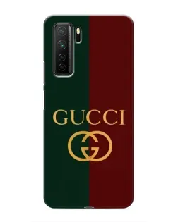 Чохол для Honor 30s з картинкою «Gucci — темно-зелений градієнт»