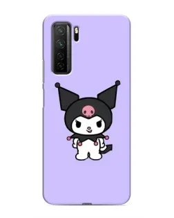 Чохол для Honor 30s з картинкою «Kuromi — ніжний фіолетовий»