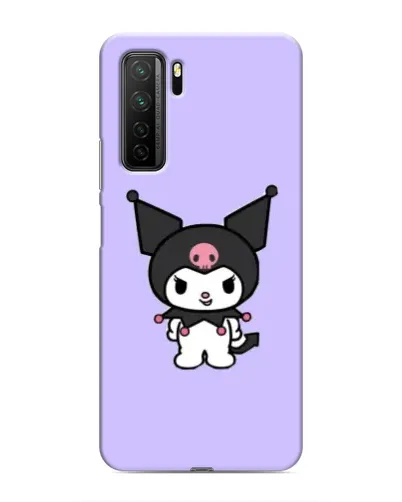 Чохол для Honor 30s з картинкою «Kuromi — ніжний фіолетовий»