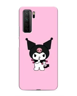 Чохол для Honor 30s з картинкою «Kuromi — рожева ніжність»