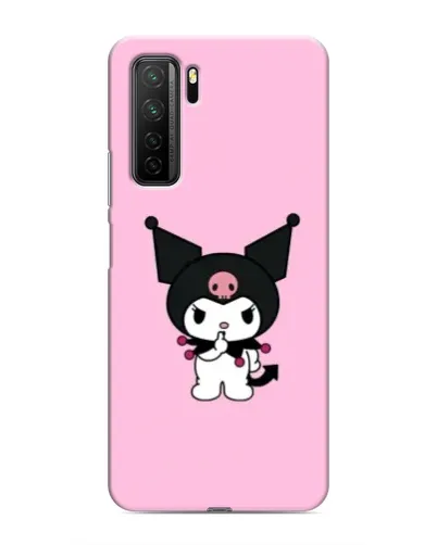 Чохол для Honor 30s з картинкою «Kuromi — рожева ніжність»
