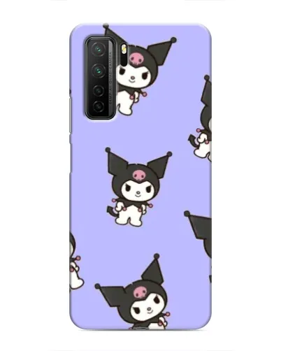 Чохол для Honor 30s з картинкою «Паттерн з Kuromi»