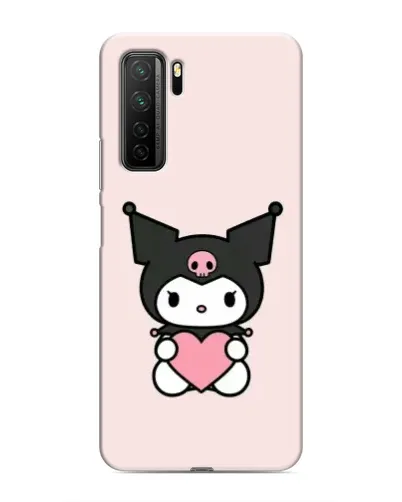 Чохол для Honor 30s з картинкою «Kuromi та серце»
