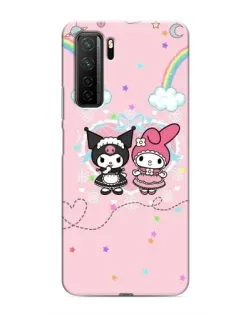 Чохол для Honor 30s з картинкою «My Melody та Kuromi»