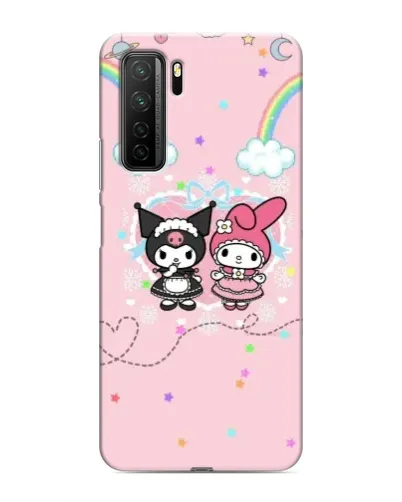 Чохол для Honor 30s з картинкою «My Melody та Kuromi»