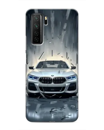 Чохол для Honor 30s з картинкою «BMW у світлі фар»