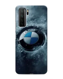 Чохол для Honor 30s з картинкою «Логотип BMW — лід»