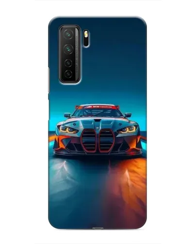 Чохол для Honor 30s з картинкою «BMW — вогні неону» Чохол для Honor 30s з картинкою «BMW — вогні неону»