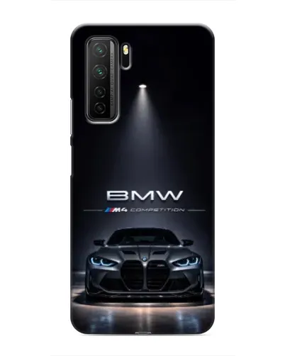 Чехол для Honor 30s с картинкой «BMW сквозь ночной город» Чехол для Honor 30s с картинкой «BMW сквозь ночной город»