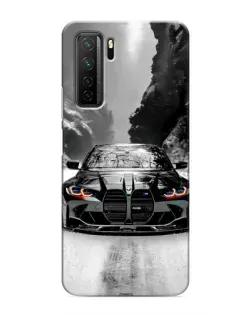 Чохол для Honor 30s з картинкою «BMW — акварельний дрифт»