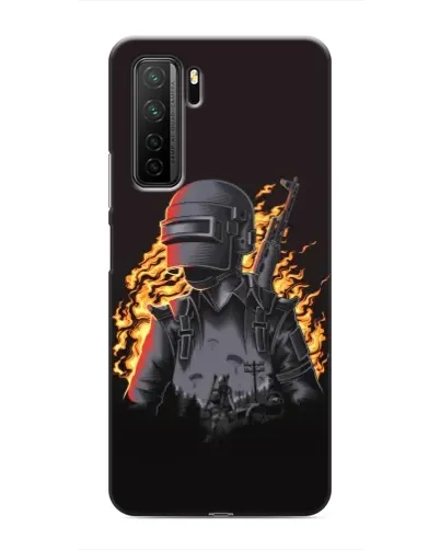 Чохол для Honor 30s з картинкою «PUBG — вогняний силует» Чохол для Honor 30s з картинкою «PUBG — вогняний силует»
