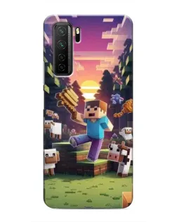 Чохол для Honor 30s з картинкою «Стів на фермі» Чохол для Honor 30s з картинкою «Стів на фермі»