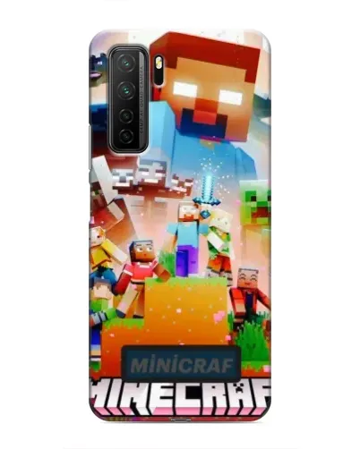 Чехол для Honor 30s с картинкой «Minecraft герои игры» Чехол для Honor 30s с картинкой «Minecraft герои игры»