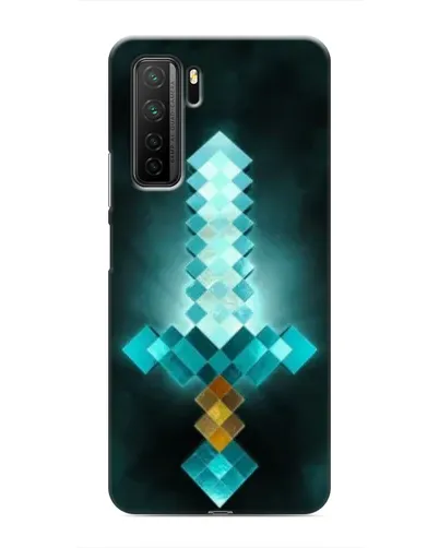 Чехол для Honor 30s с картинкой «Алмазный меч неон» Чехол для Honor 30s с картинкой «Алмазный меч неон»