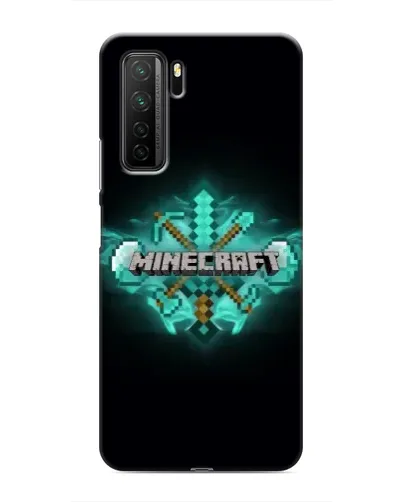 Чехол для Honor 30s с картинкой «Minecraft Diamond лого» Чехол для Honor 30s с картинкой «Minecraft Diamond лого»