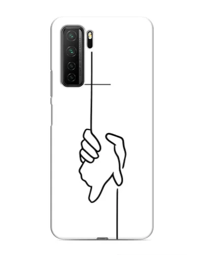 Чохол для Honor 30s з картинкою «Рука тримає»