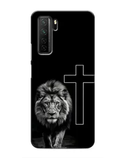 Чохол для Honor 30s з картинкою «Лев та Хрест»