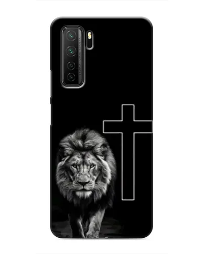 Чохол для Honor 30s з картинкою «Лев та Хрест»