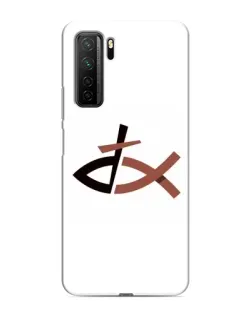 Чохол для Honor 30s з картинкою «Риба та хрест»