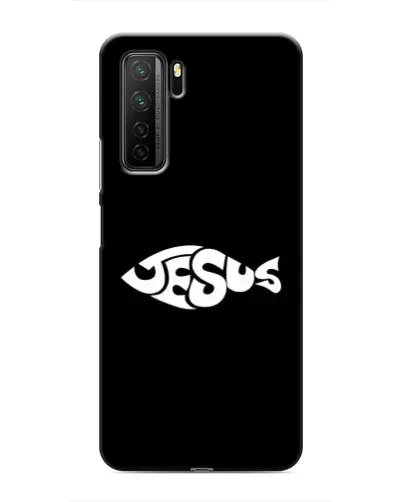 Чехол для Honor 30s с картинкой «Рыба Jesus» Чехол для Honor 30s с картинкой «Рыба Jesus»
